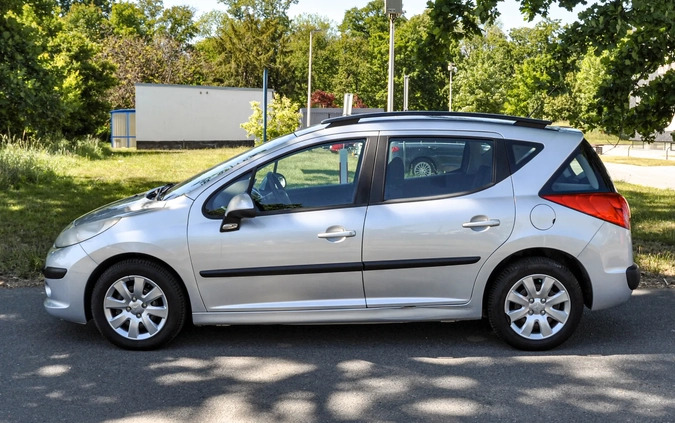 Peugeot 207 cena 11900 przebieg: 164000, rok produkcji 2008 z Białogard małe 46